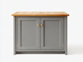 Sideboards Holzwerkstoff 105x40x88 cm - Grau-Holzfarben - Modernes Design für Wohnzimmer